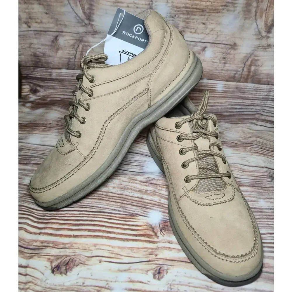 Rockport Men's World Tour Classic Walking Shoe, Size 13 Nubuck NWT without Box